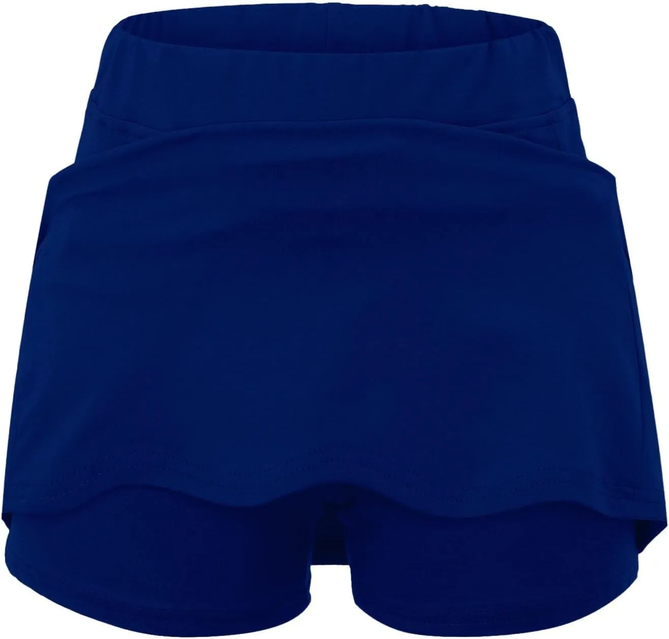 Athletic Skorts for Woman, Skorts for Curvy Women Dressy Skirts Tummy Control High Waisted Skirts with Shorts Underneath