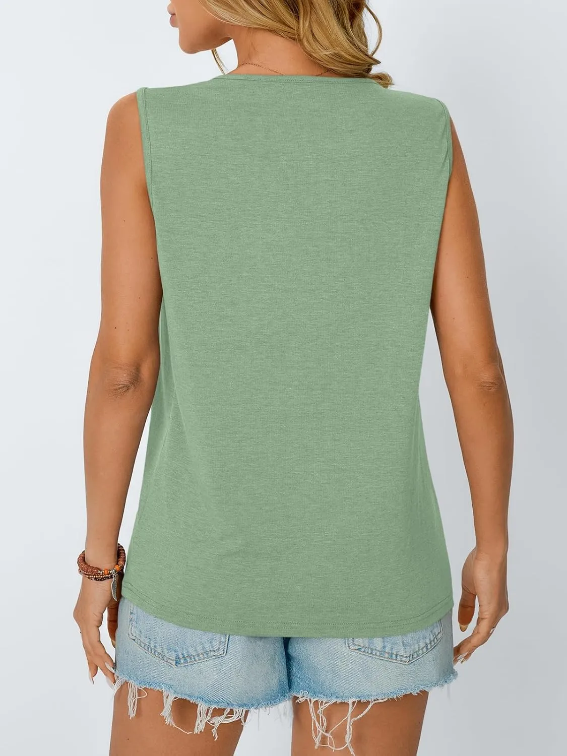 AUTOMET Womens Loose Fit Casual Flowy Tank Tops Trendy Sleeveless Summer Tops Clothing Outfits 2025