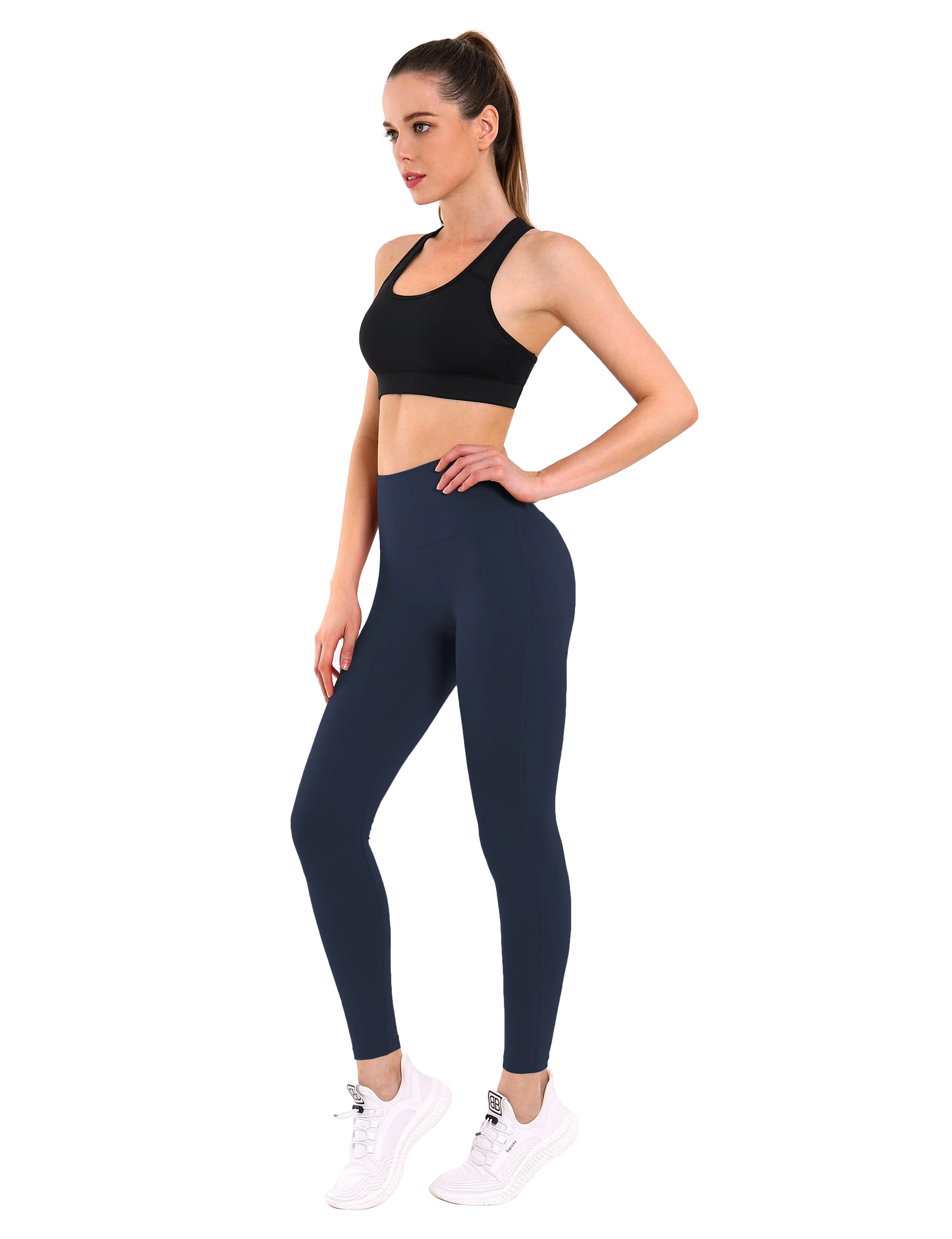 BUBBLELIME 87N/13S No Front line Running Pants 26" inseam_Running