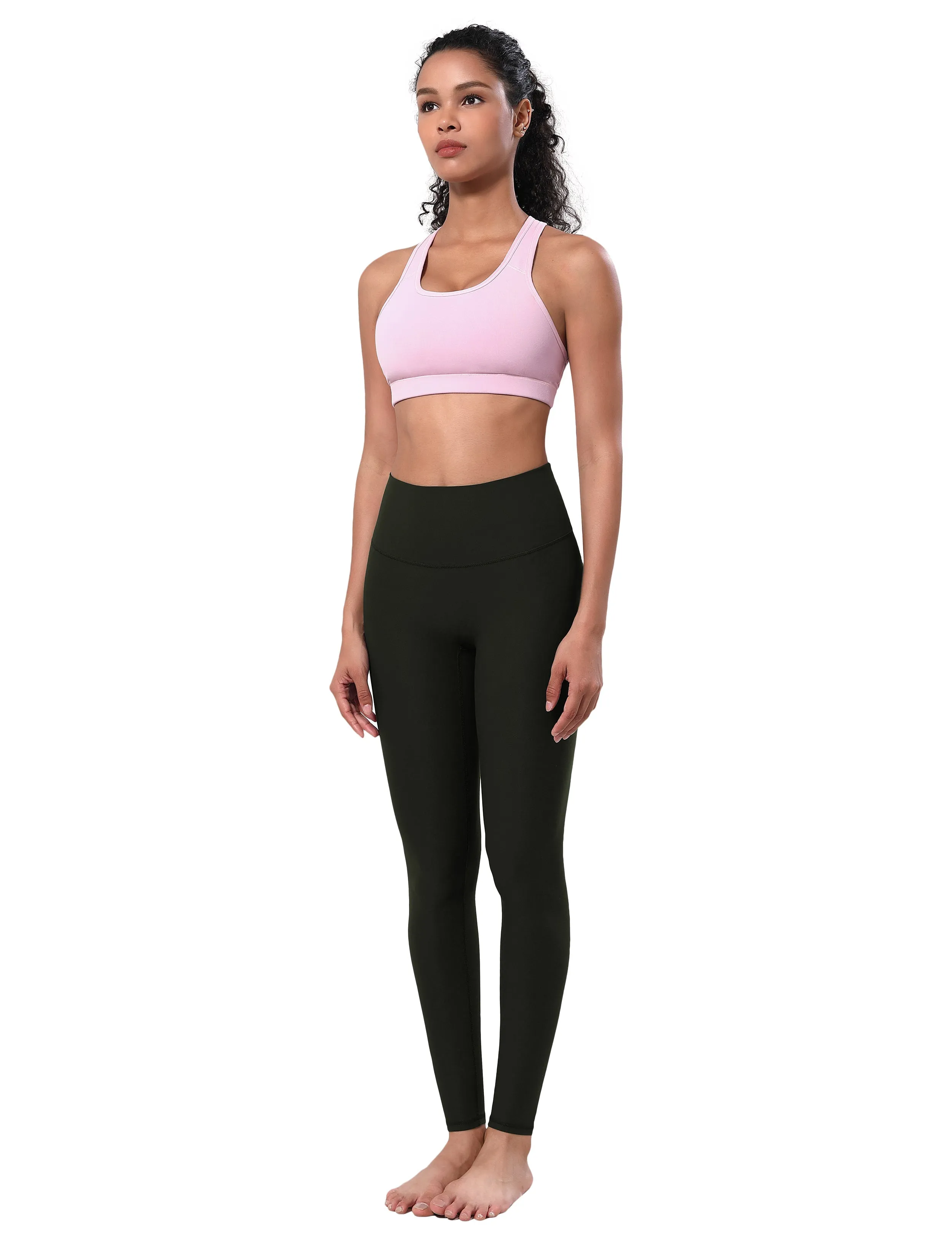 BUBBLELIME 87N/13S No Front line Running Pants 26" inseam_Running