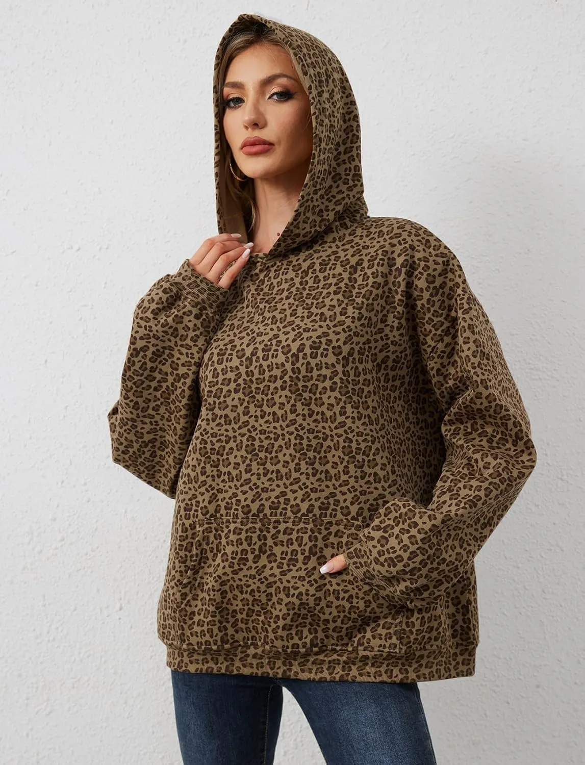 Camo Hoodie Womens Mens Maple Leaf Fleece Hooded Sweatshirt Oversized Camouflage Hoodies For Women Trendy