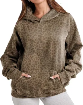 Camo Hoodie Womens Mens Maple Leaf Fleece Hooded Sweatshirt Oversized Camouflage Hoodies For Women Trendy