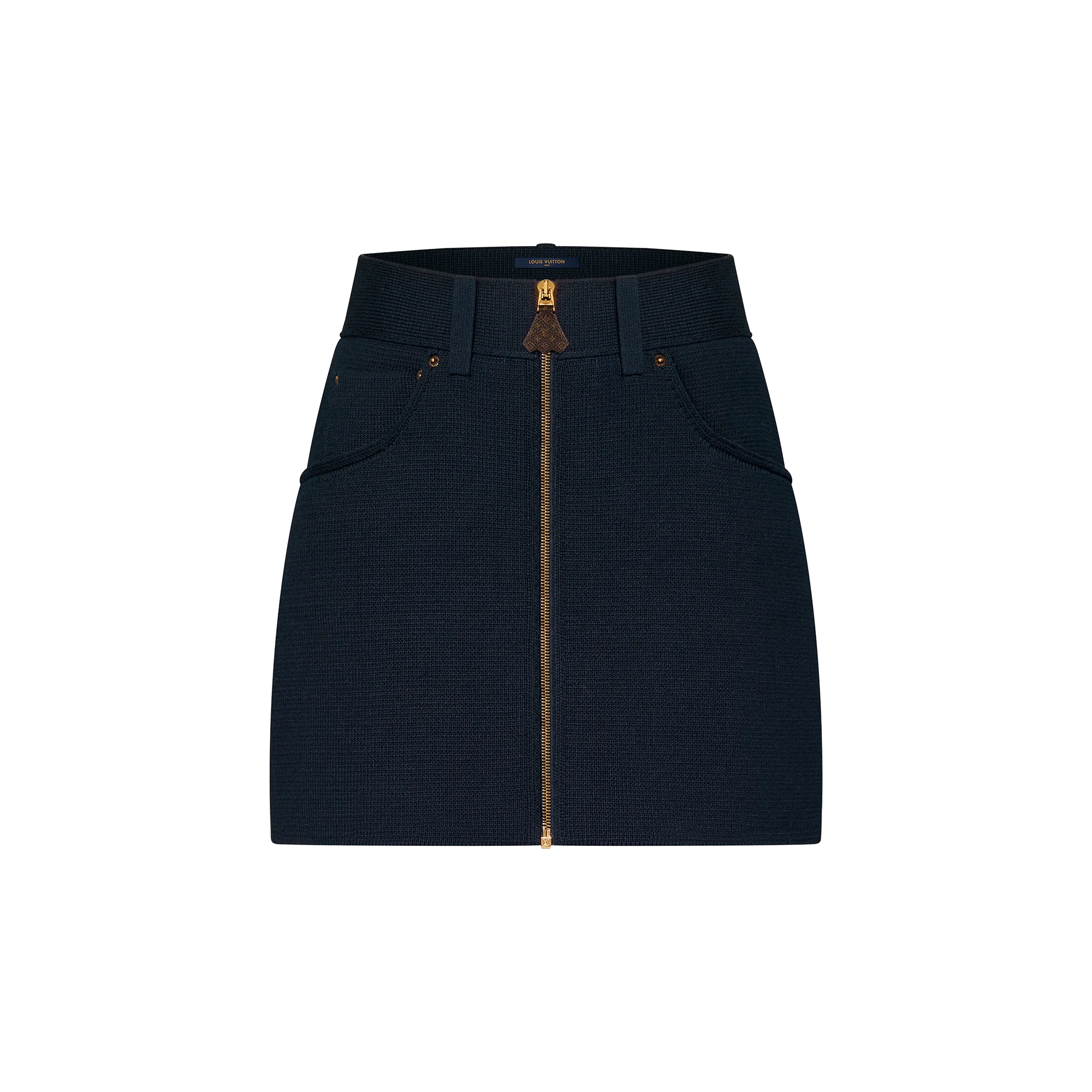 Compact Knit Mini Skirt 