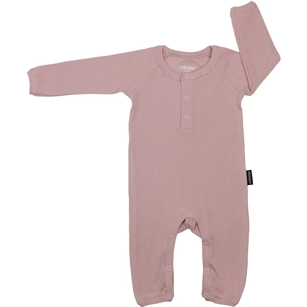Cribstar Ribbed Baby Romper
