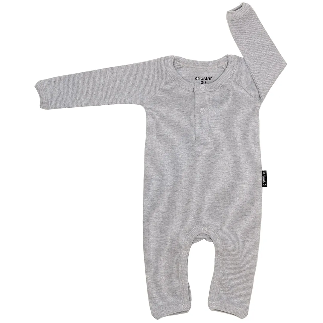 Cribstar Ribbed Baby Romper