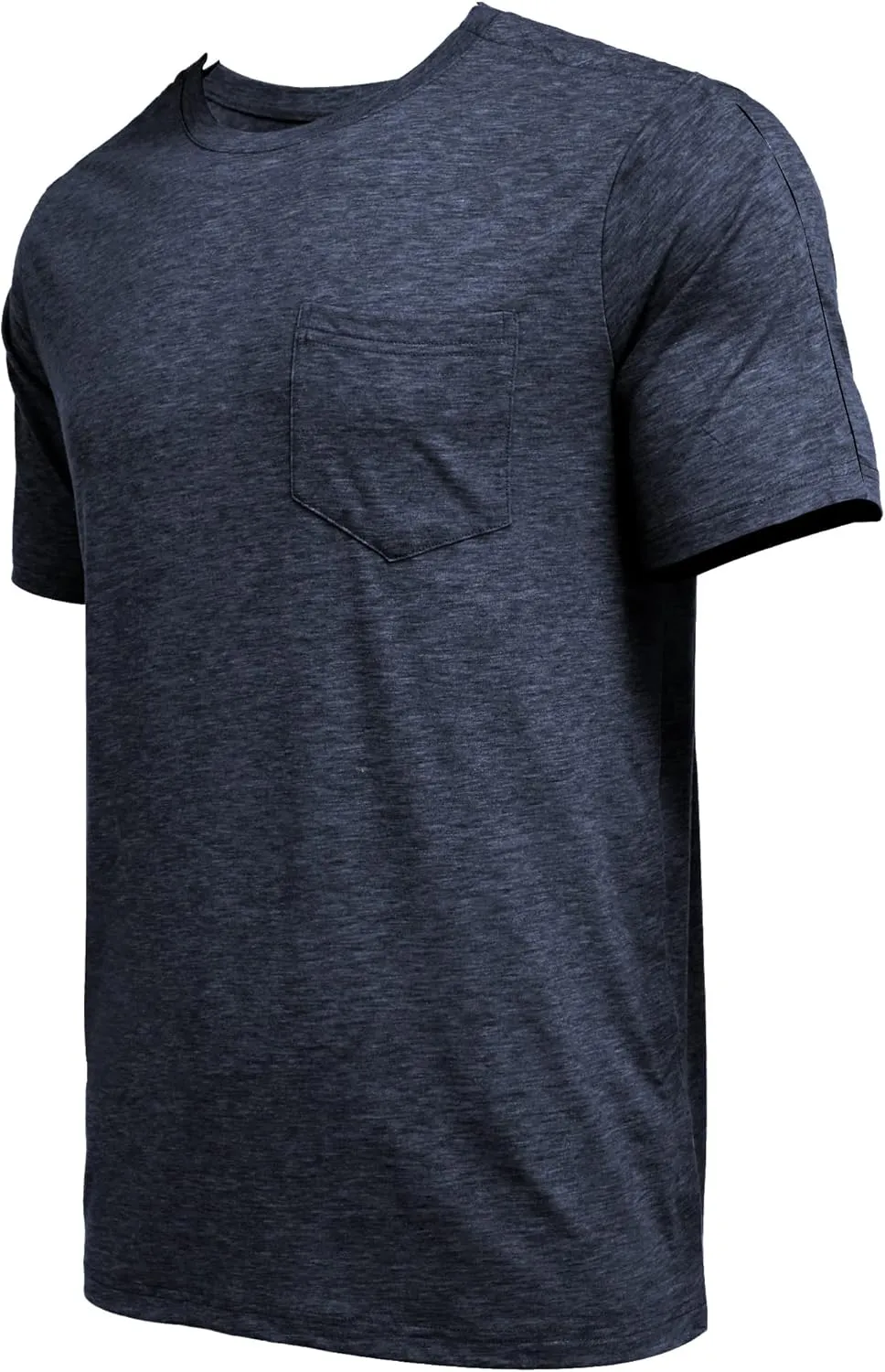 Deyeek Men's Post Shoulder Surgery Shirts Recovery Tear Away Short Sleeve Full Open Side Snap Adaptive Chemo Clothing