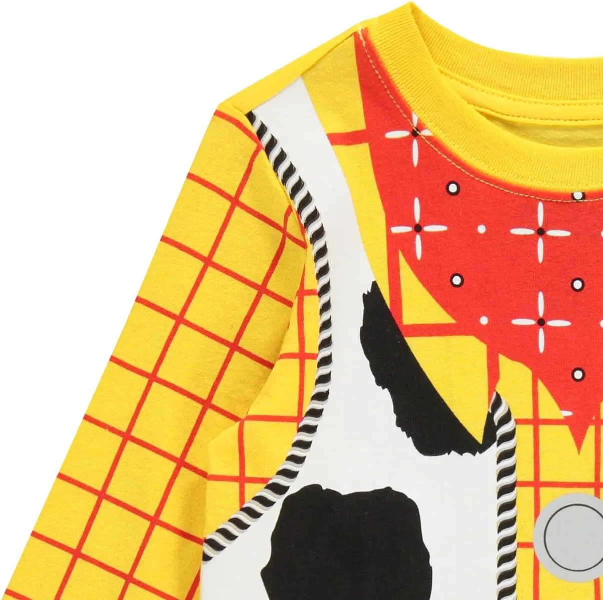 Disney Toy Story Long Sleeve Shirt Pixar Buzz Lightyear and Sheriff Woody - Toy Story Long Sleeve Costume T-Shirt