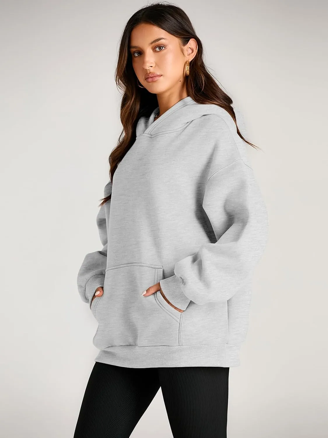 EFAN Womens Hoodies Oversized Sweatshirts Pullover Fleece Sweaters Long Sleeve Winter Fall Outfits Fashion Y2k Clothes