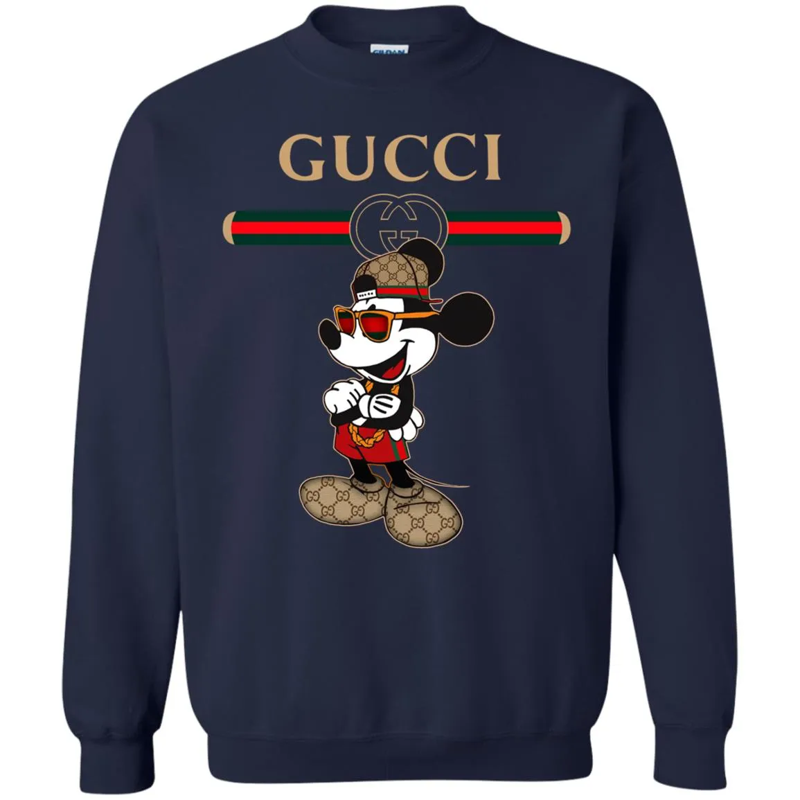 Gucci Mickey New Style T-shirt Crewneck Pullover Sweatshirt