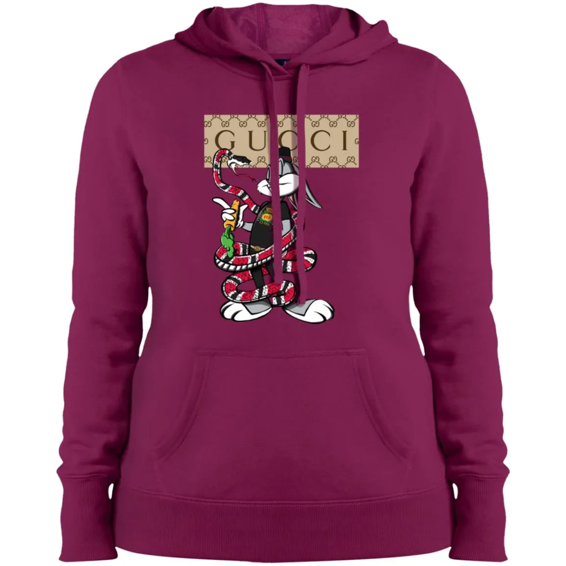Gucci Rabbit Snake Gift Birthday T-shirt Women Hooded Sweatshirt