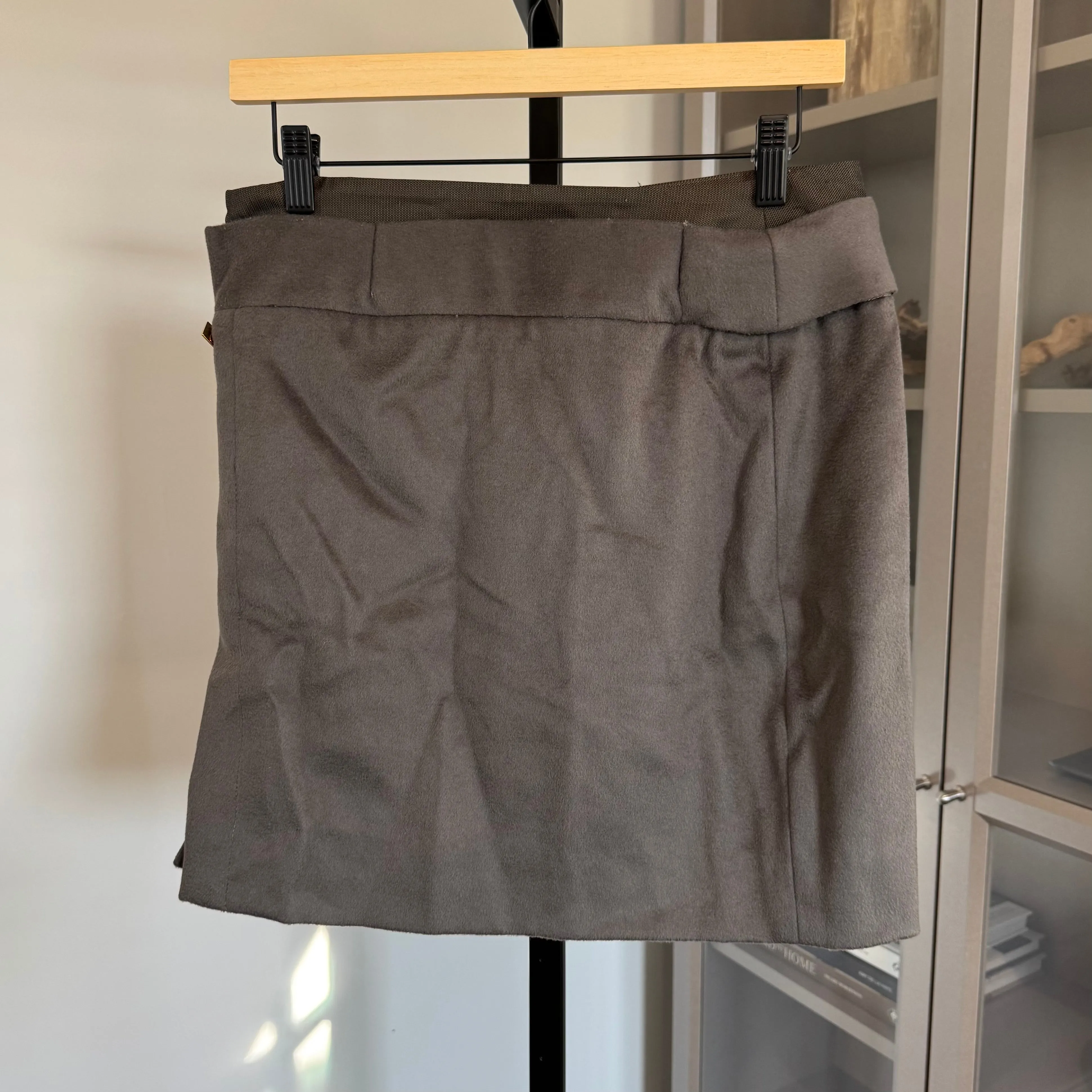 Gucci Wool Gold Bar Skirt