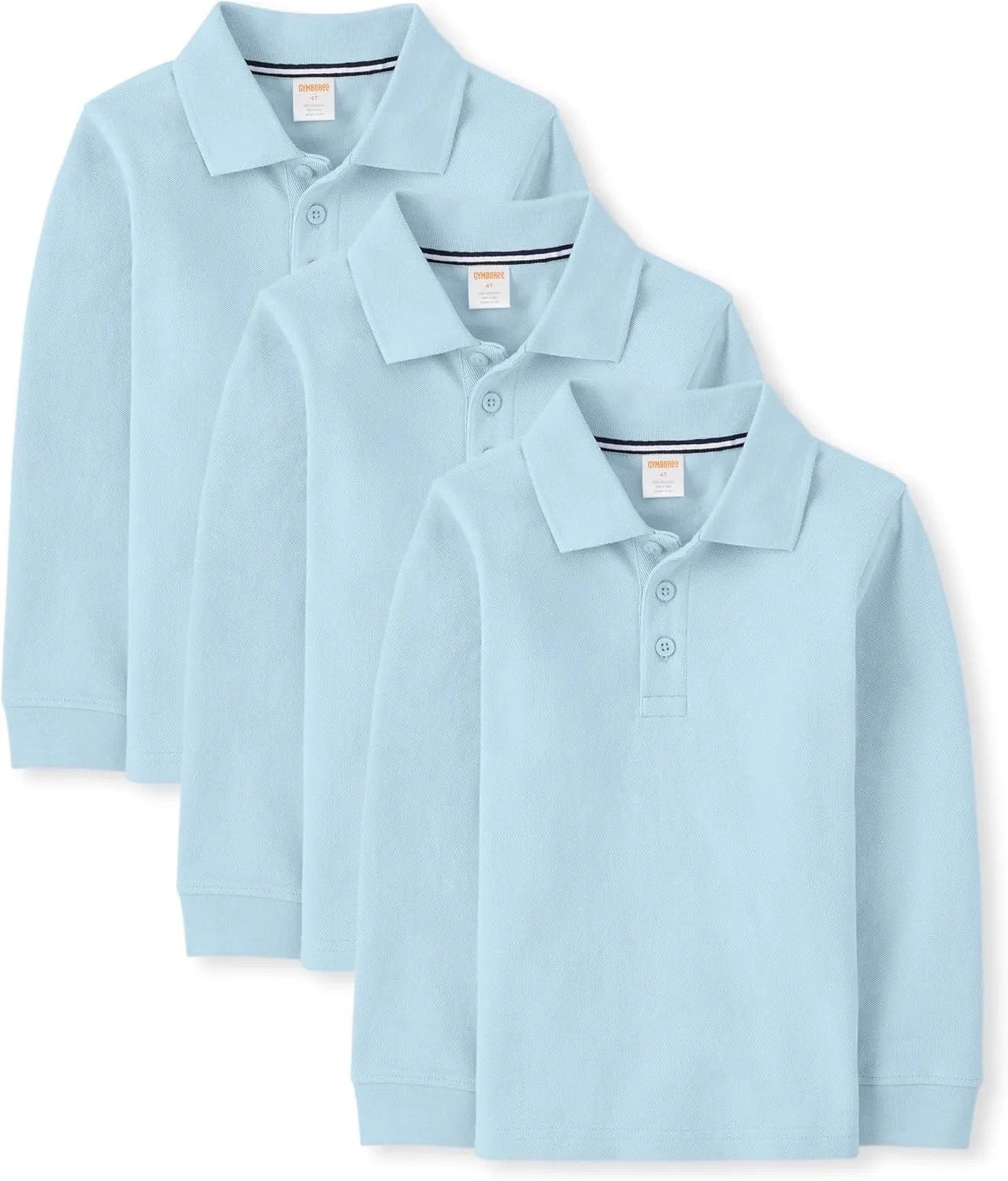Gymboree Boys' and Toddler Long Sleeve Polo Shirt