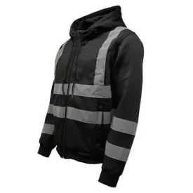 Hi Vis HV008 Hooded Zipper