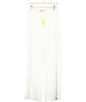 Hiccup White Wide-leg  Pants UK 8