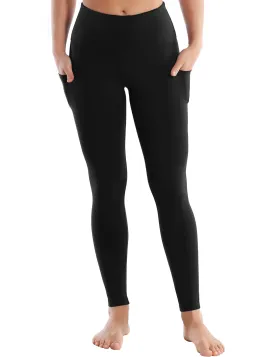 Hip Line Side Pockets Running Pants black_Running