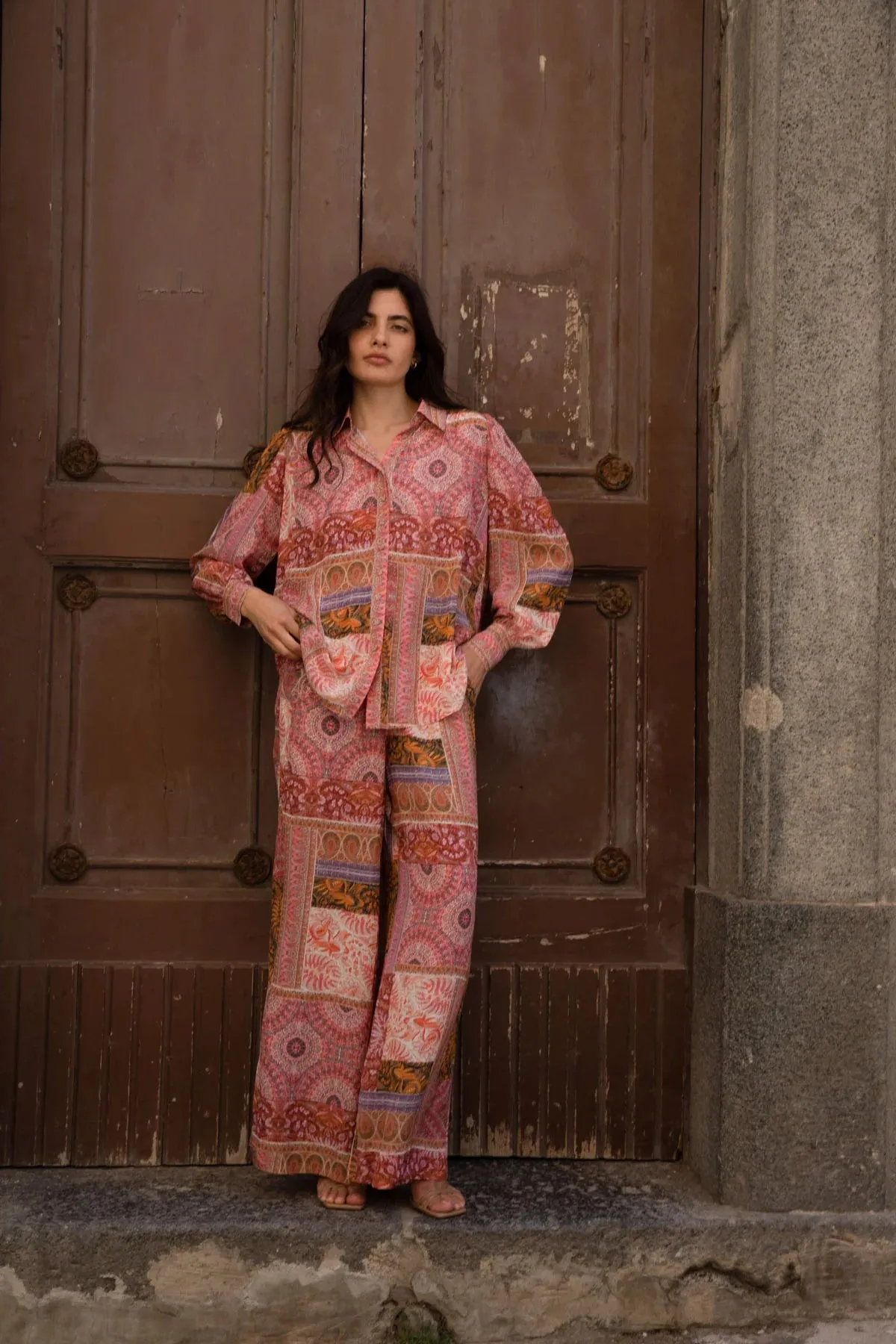 KACHEL Lucia Wide Leg Pants