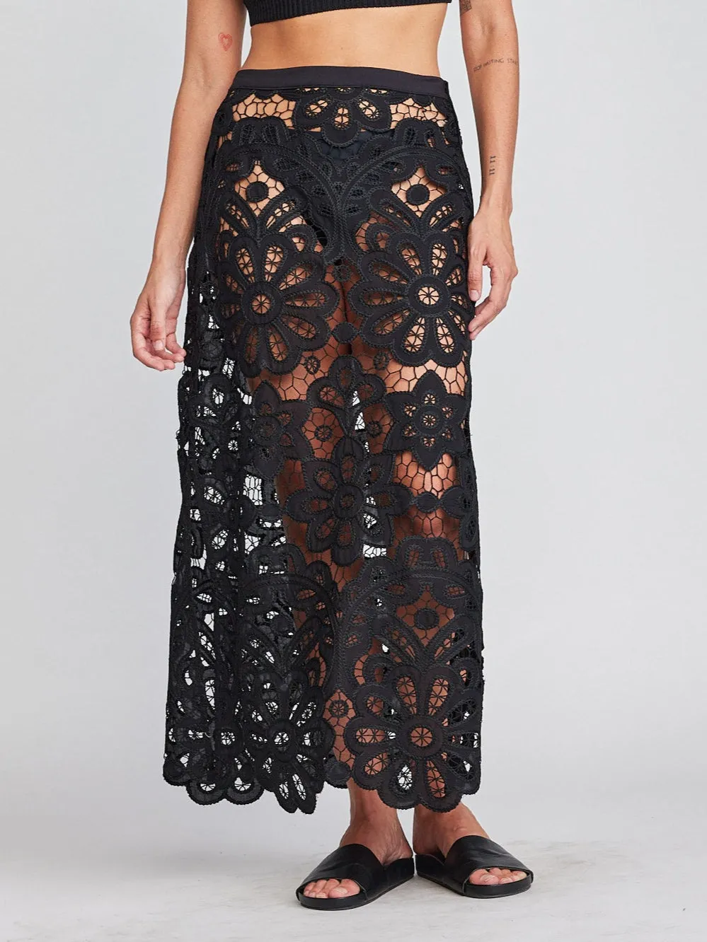 Kimia Double Slit Skirt