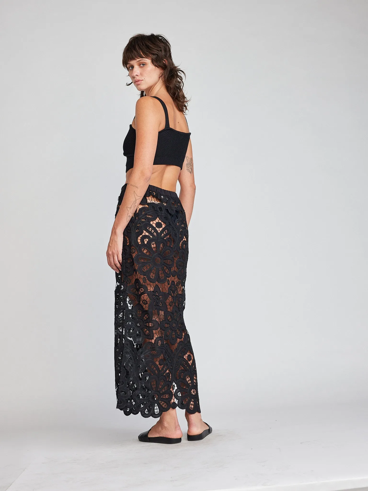 Kimia Double Slit Skirt