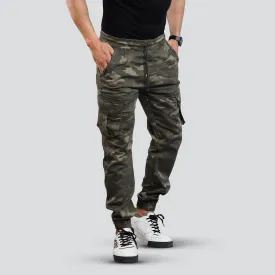 Men's Camouflage Cargo Pants With 6 Pockets