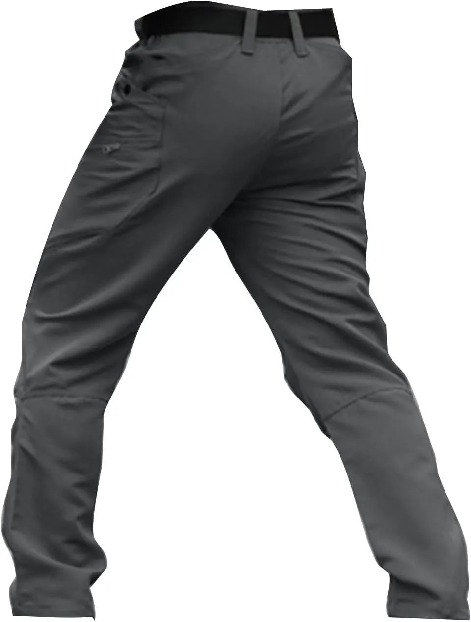 Mens Tactical Pants Work Hunting Moisture Wicking Pants Hiking Cargo Relaxed Fit Pant with Pockets