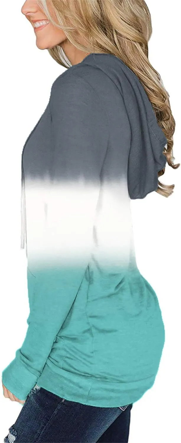 onlypuff Women's Pullover Hoodies Teen Girls Trendy Fall Fashion Tops Hooded Sweatshirts