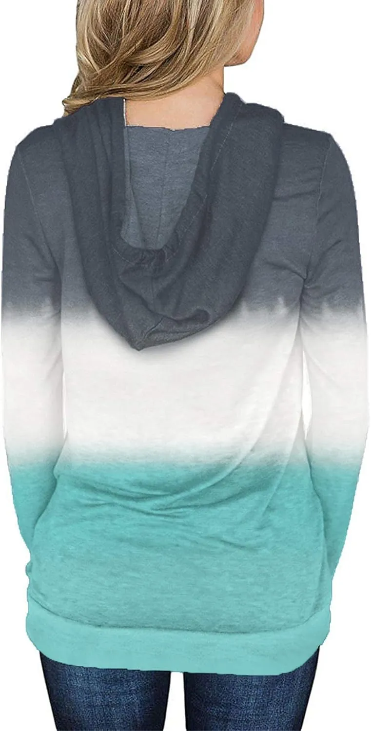 onlypuff Women's Pullover Hoodies Teen Girls Trendy Fall Fashion Tops Hooded Sweatshirts