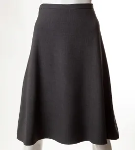PANIZ A-LINE SKIRT 29" CHARCOAL