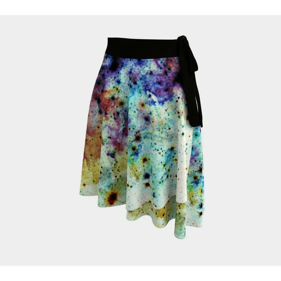 Regail Psychedelic Wrap Skirt