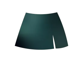 Sage Green Satin Mini Skirt