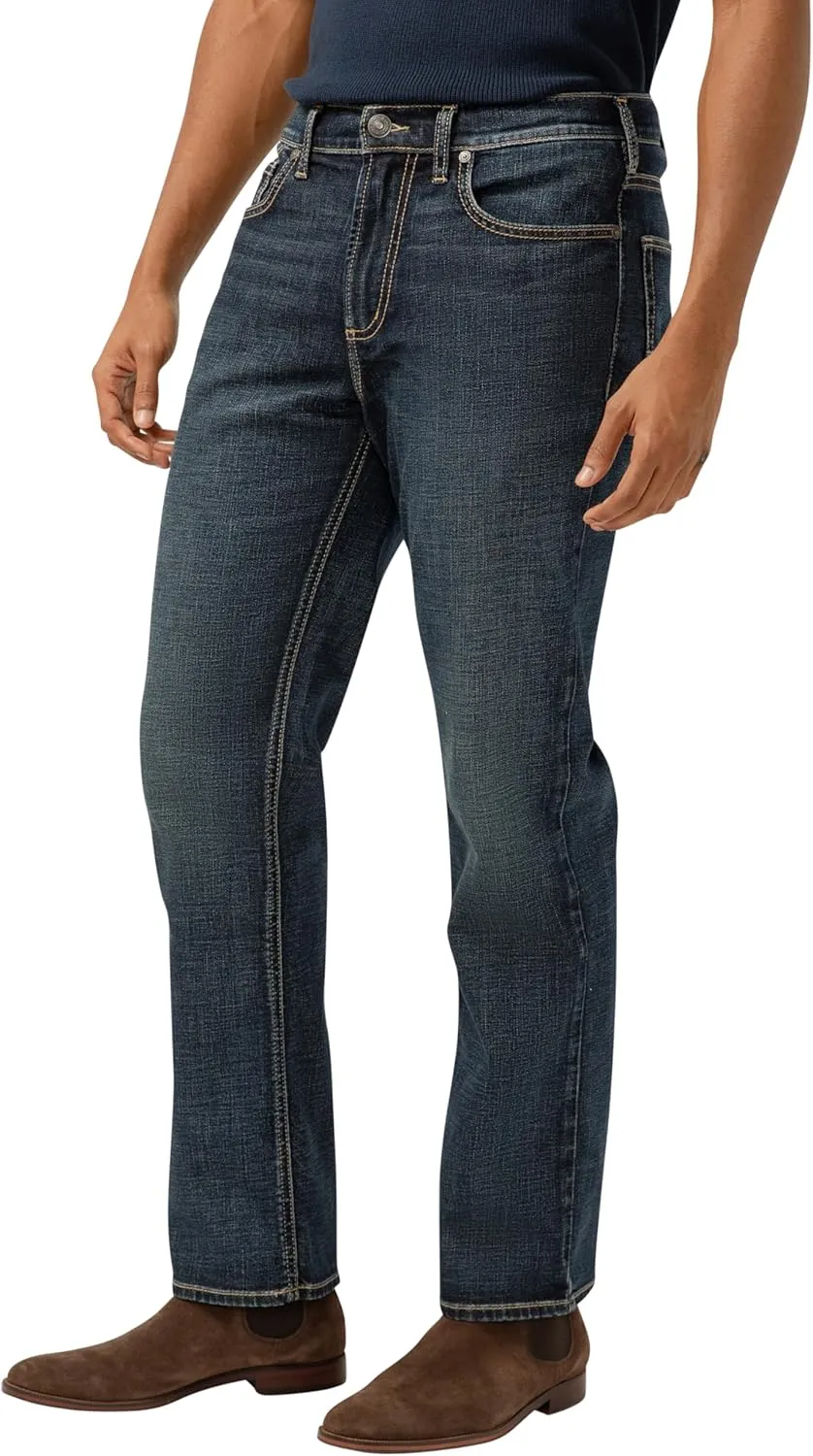 Silver Jeans Co. Men's Grayson Classic Fit Straight Leg Jeans