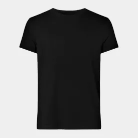 Sort bambus crew neck T-shirt