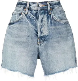 SperLucky Jeans for Women High Waisted Stretchy Short Jeans Loose Leg Denim Short Pants