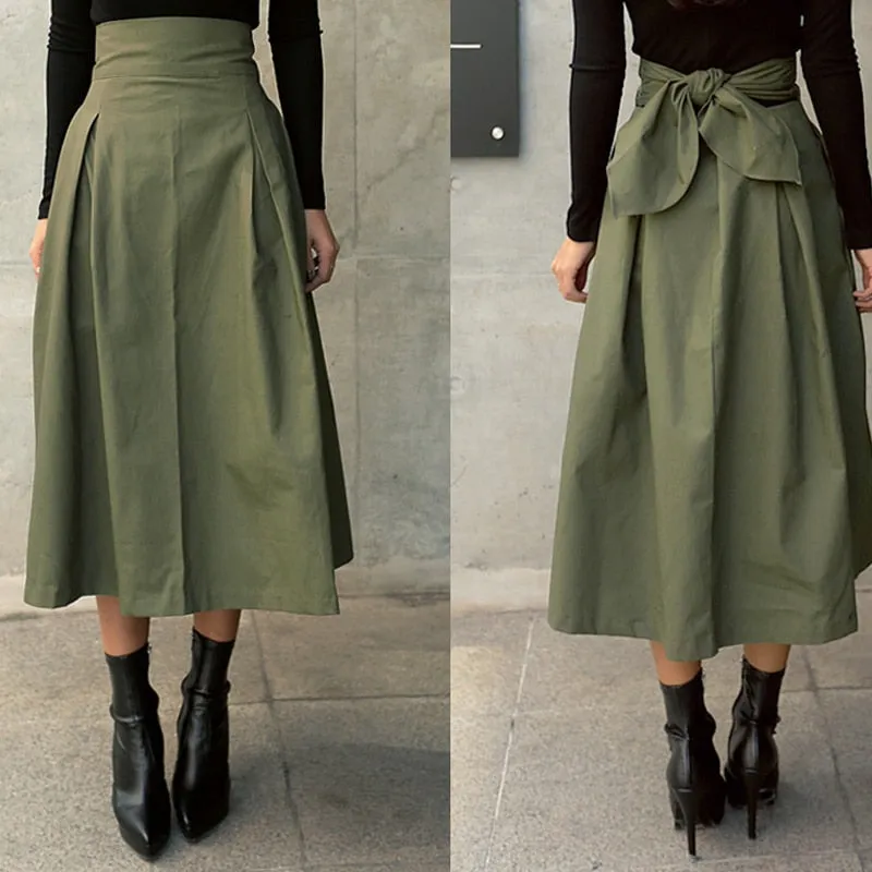 Spring Afternoons A-Line Skirt
