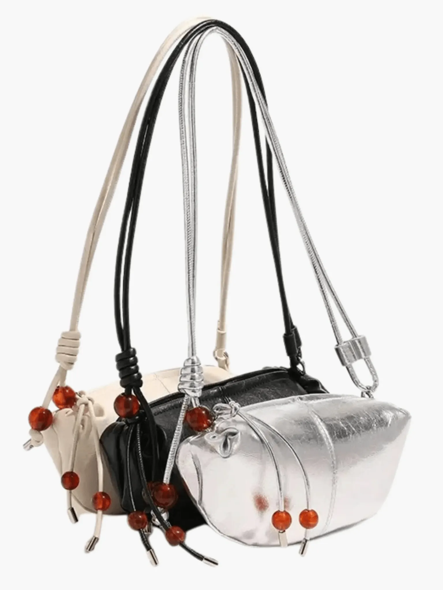 Stella | Premium Shoulder Bag with Beaded Accents