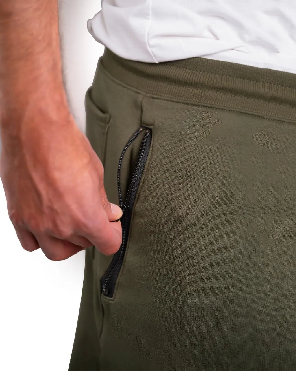 Sweatpants for Men 3 Pack Joggers - Men's Athletic Sweatpants with Pockets & Zipper