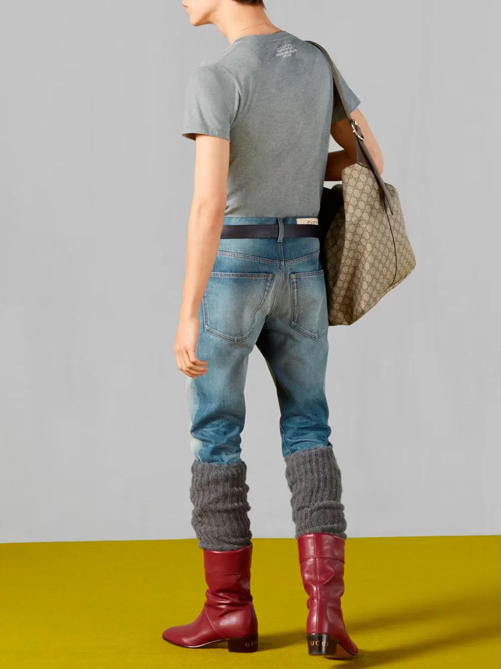 Tear neckline t-shirt