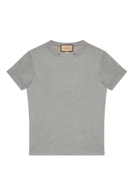 Tear neckline t-shirt