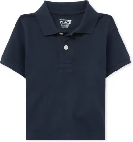 The Children's Place baby boys Fashion Color Short Sleeve Pique Polo