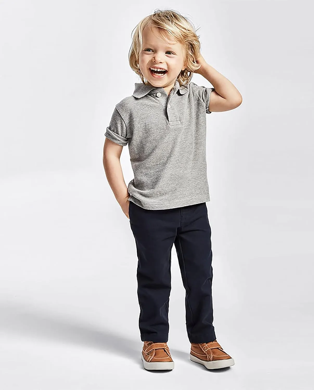 The Children's Place baby boys Fashion Color Short Sleeve Pique Polo
