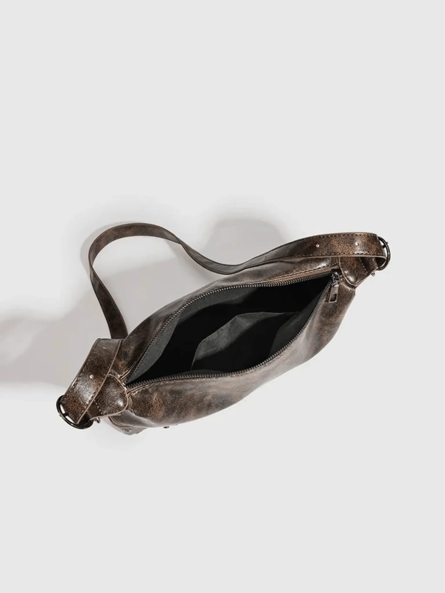 Tilly | Vintage Distressed Leather Shoulder Bag | Rustic Charm
