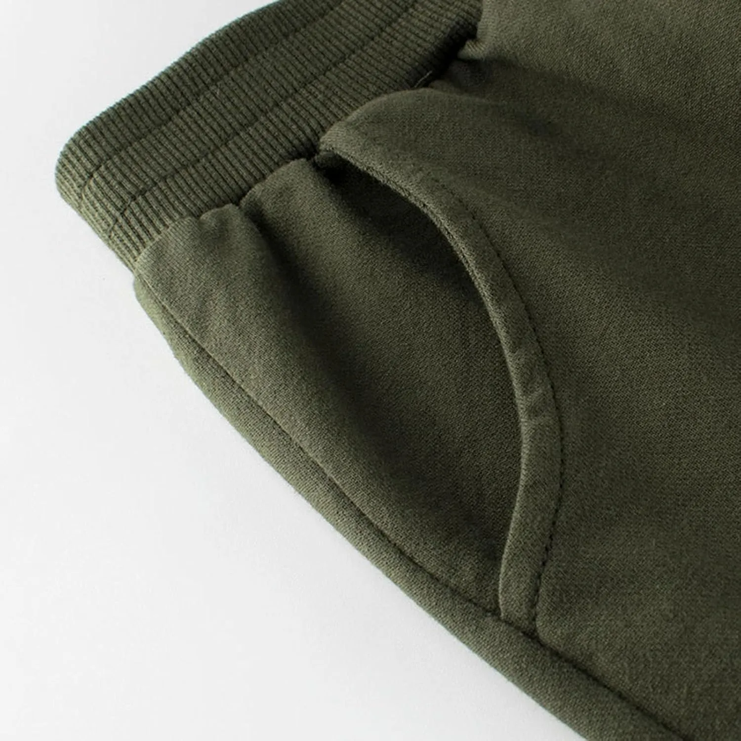 Toddler Boys Girls Cotton Active Jogger Sweatpants, Kids Casual Athletic Solid Pocket Pull On Pants