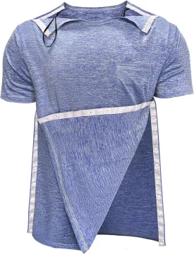 Unisex Post Shoulder Surgery Shirts for Men Rotator Cuff Chest Recovery Shirt Women Full Snap Access Dialysis Chemo Clothing Unisex Post Shoulder Surgery Shirts for Men Rotator Cuff Chest Recovery Shirt Women Full Snap Access Dialysis Chemo Clothing