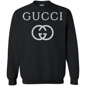 Vintage Gucci Logo Inspired Crewneck Pullover Sweatshirt