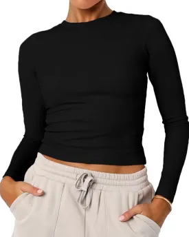 Women's Basic Summer Short Sleeve Crewneck T-Shirts Y2K Cute Going Out Tops Baby Tee